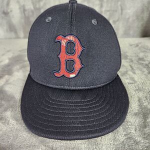 Boston Red Sox Hat Cap 7 1/8 Fitted Black Red New Era 2020 Spring Training MLB